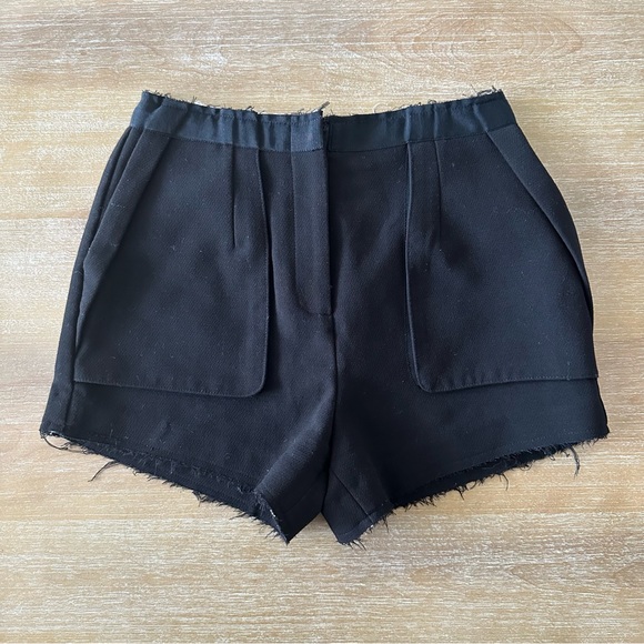 Celine Shorts Celine High Rise Black Shorts Poshmark